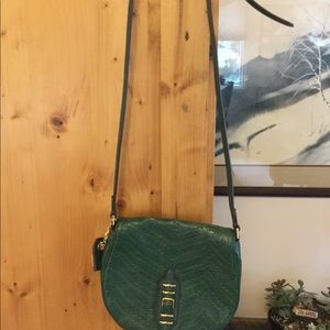 Green Ralph Lauren small cross body bag